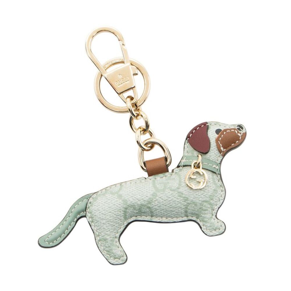 Gucci GG Supreme Dog Bag Charm